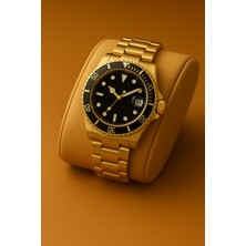 Erkek Kol Saati Metal Takvimli Paslanmaz Kararmaz