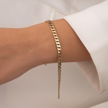 Hakan Mücevherat Gurmet 14 Ayar Altın Bileklik