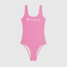 Champion Swimming Suit Kadın Pembe Mayo
