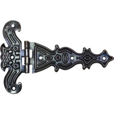 Skygo Dekoratif, Sac Tek Kuyruklu Menteşe - 69X102 Mm, Büyük, Eskitme, 100 Adet