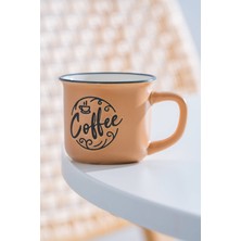 Acar Ruby Porselen Espresso Bardağı Karamel - 115 ml