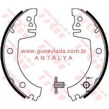 TRW Fren Balatası Takım Arka [pabuç]  Em  [skoda Favorit L,forman L,pickup]
