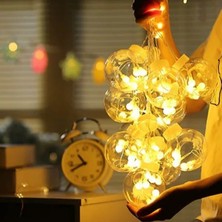 Gaman Perde LED 12 Toplu Sarkıt 300 cm Gün Işığı Süsleme Ledi Dekoratif Perde LED