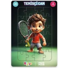 Kiddico Toys Tenisci Can - Frame Puzzle