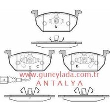 Delphi Fren Balatası Takım Ön [skoda Octavia 13-17,volkswagen Golf7]  1