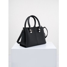 Mojeva Nera Üç Bölmeli Günlük Kullanışlı El Kol ve Omuz Çantası