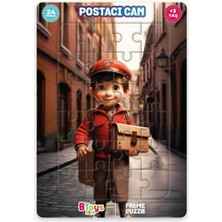 Kiddico Toys Postacı Can - Frame Puzzle