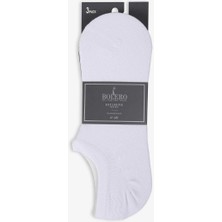 Bolero 3'lü Premium Görünmez Dikişsiz Kısa Patik Çorap