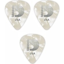 Daddario 1cap4-Wh 3 Adet Gitar Pena 0.70 mm Beyaz Medium