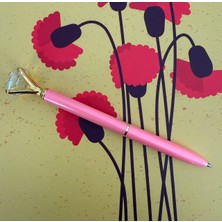 MYK Hediye ve Sanat Atölyesi Premium Roller Kalem Kişiye Özel Tektaşlı Metal Kalem Roller  Imza Kalemi