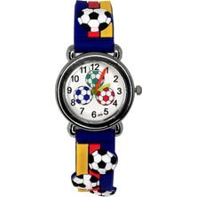 Çocuk Kol Saati FUTBOL-TOP-DESENELI-12033