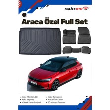 Ko Kaliteoto Opel Corsa Elektrikli 2024 Model Yumuşak Paspas+Bagaj Havuzu Setii Proxy