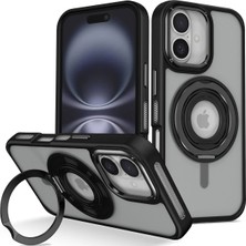 Techmrt Joko Iphone 16 Banza Magsafe Standlı Kapak - Siyah