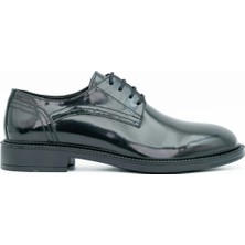 Tuna Hakiki Deri Kauçuk Taban Derby Model Erkek Ayakkabı - 2801