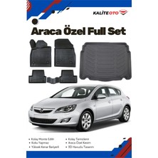 Ko Kaliteoto Opel Astra J Hatchback 2014 Model Yumuşak Paspas+Bagaj Havuzu Setii