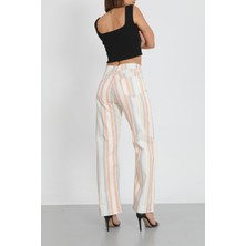 Neva Shop Çok Renkli Palazzo Pantolon