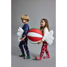 DeFacto %100 Pamuklu Disney Mickey & Minnie Beli Lastikli Pijama Takımı Kız Bebek F4595A525WN