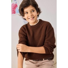 DeFacto Erkek Çocuk Bisiklet Yaka Triko Kazak G4608A825CW