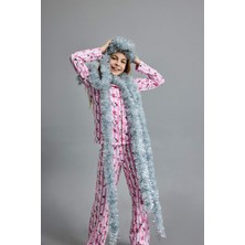 DeFacto Hello Kitty Yılbaşı Temalı Pijama Takımı Uzun Kollu Üst Uzun Alt Kız Çocuk G6458A825WN