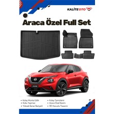Ko Kaliteoto Nissan Juke 2023 Model Yumuşak Paspas+Alt Bagaj Havuzu Setii