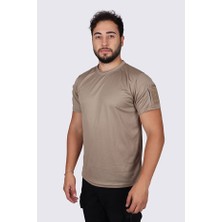 Kordak Bisiklet Yaka Taktik Tshirt Kısa Kol - Tactical Askeri Tshirt