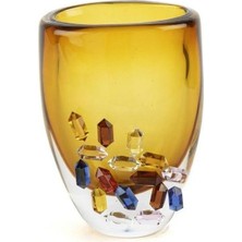 Mikasa Moor Crystal Amber Cam Vazo 12X16X22CM