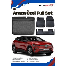 Ko Kaliteoto Renault Megane E-Tech 2023-2024-2025 Model Yumuşak Paspas+Bagaj Havuzu Setii Prox