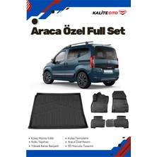 Ko Kaliteoto Fiat Fiorino 2023 Model Yumuşak Paspas+Bagaj Havuzu Setii Proxy