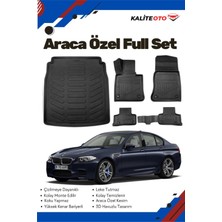 Ko Kaliteoto Bmw 5 Serisi F10 2013-2015-2015-2016 Model Yumuşak Paspas+Bagaj Havuzu Setii Proxy