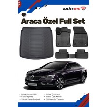 Ko Kaliteoto Renault Talisman 2016 Model Yumuşak Paspas+Bagaj Havuzu Setii Proxy