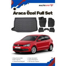Ko Kaliteoto Volkswagen Polo 6r 2014 Model Yumuşak Paspas+Üst Bagaj Havuzu Setii Proxy