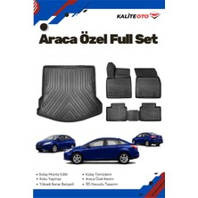 Ko Kaliteoto Ford Focus 3 Sedan 2012 Model Yumuşak Paspas+Bagaj Havuzu Setii Proxy