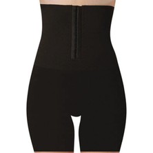 Form Angel Fermuarlı Toparlayıcı Paçalı Kadın Korse Siyah 5523