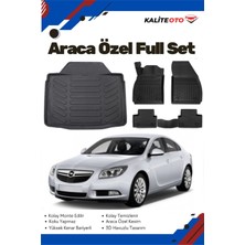 Ko Kaliteoto Opel Insignia Sedan 2009-2010-2011-2012-2013 Model Yumuşak Paspas+Bagaj Havuzu Setii Proxy