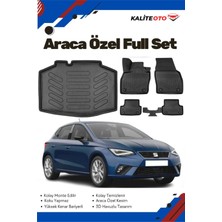 Ko Kaliteoto Seat Ibiza 2021 Model Yumuşak Paspas+Bagaj Havuzu Setii Proxy