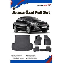 Ko Kaliteoto Fiat Linea 2016 Model Yumuşak Paspas+Bagaj Havuzu Setii Proxy
