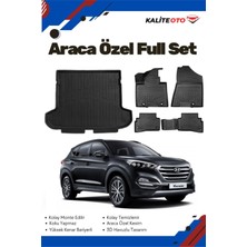 Ko Kaliteoto Hyundai Tucson 2017 Model Yumuşak Paspas+Bagaj Havuzu Setii Prox