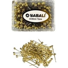 Nuvigo Toplu Iğne Altın 72'li 4X38 mm