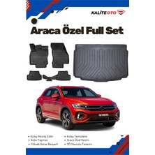 Ko Kaliteoto Volkswagen T-Roc 2023 Model Yumuşak Paspas+Alt Bagaj Havuzu Setii Proxy