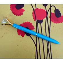 MYK Hediye ve Sanat Atölyesi Premium Roller Kalem Kişiye Özel Tektaşlı Metal Kalem Roller  Imza Kalemi