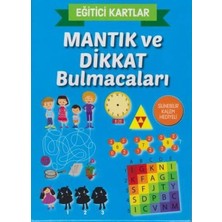 Teleskop Eğitici Kartlar Mantık ve Dikkat Bulmacaları
