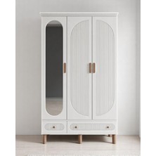 Miracool Milen 3 Kapılı Dolap / %100 Mdf