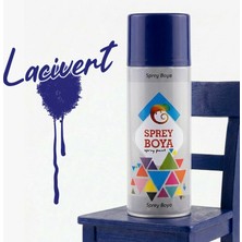 Badem10 Lacivert Sprey Boya 400 ml Metal Ahşap Beton Yüzeylere Uygun Hobi Dekoratif Amaçlı Sprey Boya