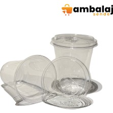 AmbalajSende 12 Oz Pet Bardak  (50ADET)