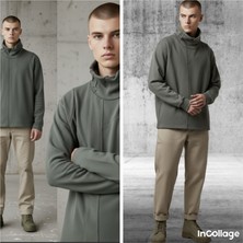 Black Steel Balıkçı Yaka Modelli Sweatshırt