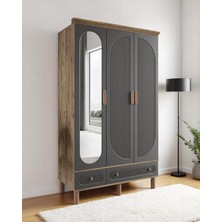 Miracool Milen 3 Kapılı Dolap / %100 Mdf