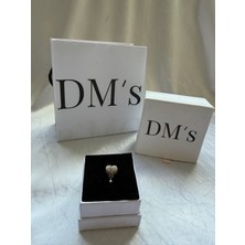 DMs Silver Ucu Beyaz Angel Wink Gümüş Charm'ı