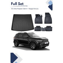Ko Kaliteoto Renault Duster Full Hybrid 2024 Model Tam Uyumlu Paspas+Bagaj Havuzu Seti Pro