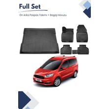 Ko Kaliteoto Mg Hs Phev 2024-2025 Model Tam Uyumlu Paspas+Bagaj Havuzu Seti Pro
