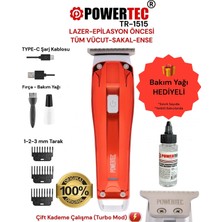 Özbience Tüm Vücut Lazer-Epilasyon Öncesi Çok Amaçlı Tıraş Makinesi